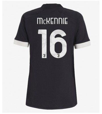 Juventus Weston McKennie #16 Tercera Equipación Mujer 2023-24 Manga Corta